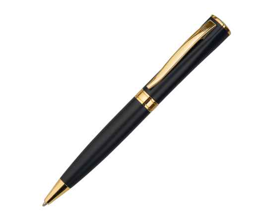 WIZARD GOLD, ручка шариковая, черный/золотистый, металл, Цвет: Чёрный