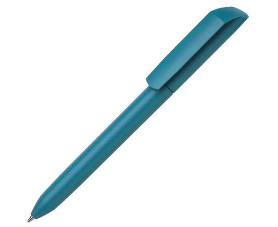Ручка шариковая FLOW PURE, цвет морской волны, пластик, Цвет: морская волна
