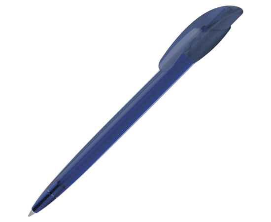 Ручка шариковая GOLF LX, прозрачный синий, пластик, Цвет: синий