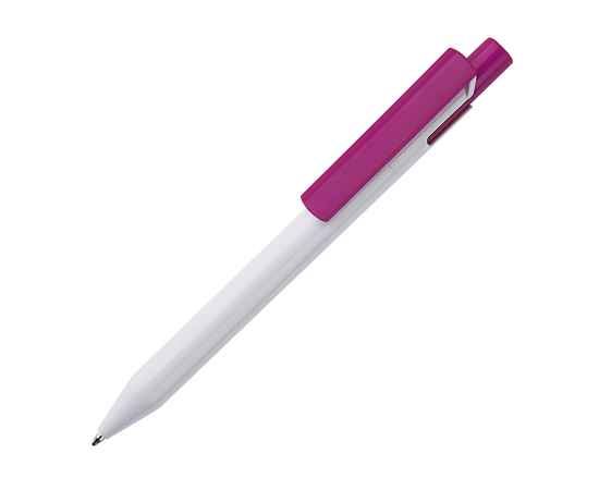 Ручка шариковая Zen, белый/розовый, пластик, Цвет: розовый, белый
