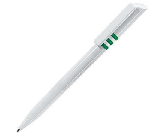 GRIFFE, ручка шариковая, зеленый/белый, пластик, Цвет: белый, зеленый