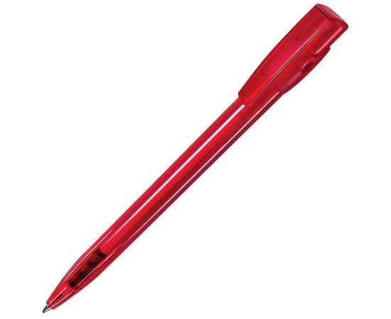 KIKI LX, ручка шариковая, прозрачный красный, пластик, Цвет: красный