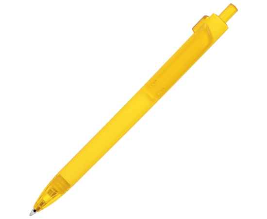 FORTE SOFT, ручка шариковая, желтый, пластик, покрытие soft, Цвет: желтый