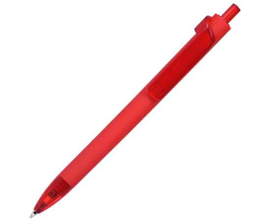 FORTE SOFT, ручка шариковая, красный, пластик, покрытие soft, Цвет: красный