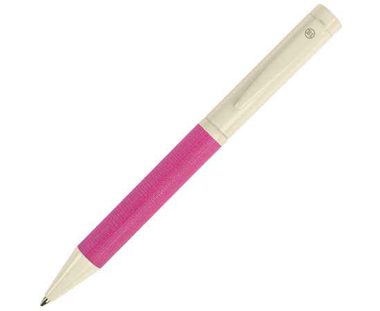 PROVENCE, ручка шариковая, хром/розовый, металл, PU, Цвет: розовый