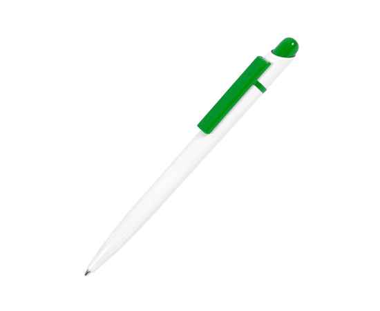 MIR, ручка шариковая, зеленый/белый, пластик, Цвет: белый, зеленый