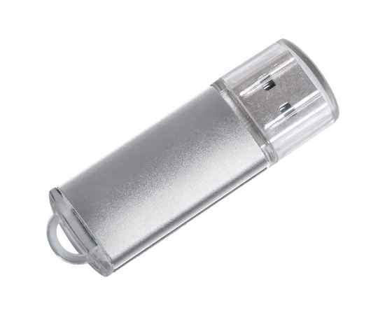 USB flash-карта 'Assorti' (4Гб),серебристая,5,5х1,7х0,6см,металл, Цвет: серебристый