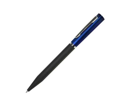 M1, ручка шариковая, черный/синий, пластик, металл, софт-покрытие, Цвет: черный, синий
