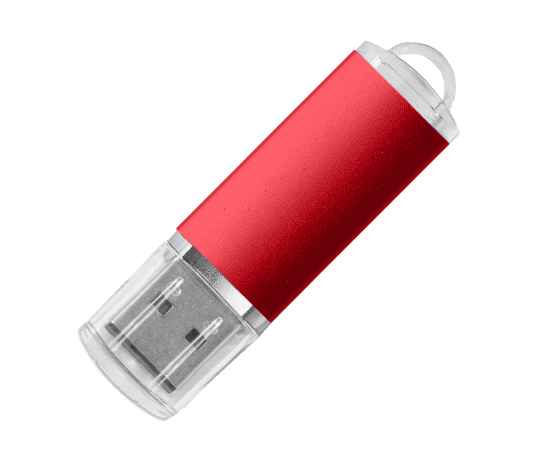 USB flash-карта 'Assorti' (8Гб),красная,5,5х1,7х0,6см,металл, Цвет: красный