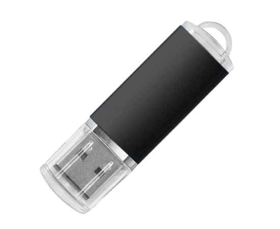 USB flash-карта 'Assorti' (8Гб),черная,5,5х1,7х0,6см,металл, Цвет: Чёрный