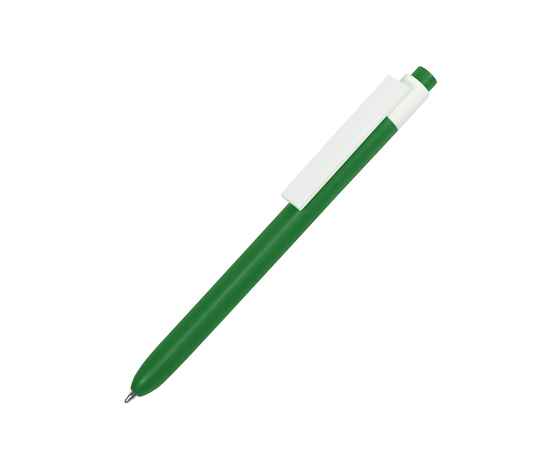 RETRO, ручка шариковая, зеленый, пластик, Цвет: зеленый, белый