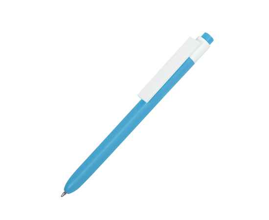 RETRO, ручка шариковая, голубой, пластик, Цвет: голубой, белый