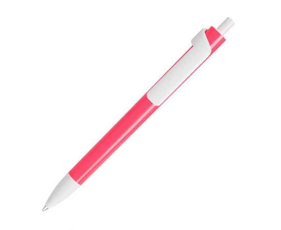 FORTE NEON, ручка шариковая, неоновый красный/белый, пластик, Цвет: красный, белый