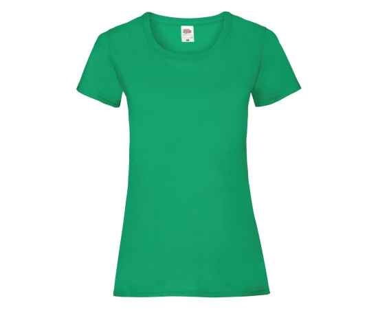 Футболка 'Lady-Fit Valueweight T', зеленый_XS, 100% хлопок, 165 г/м2, Цвет: зеленый, Размер: XS