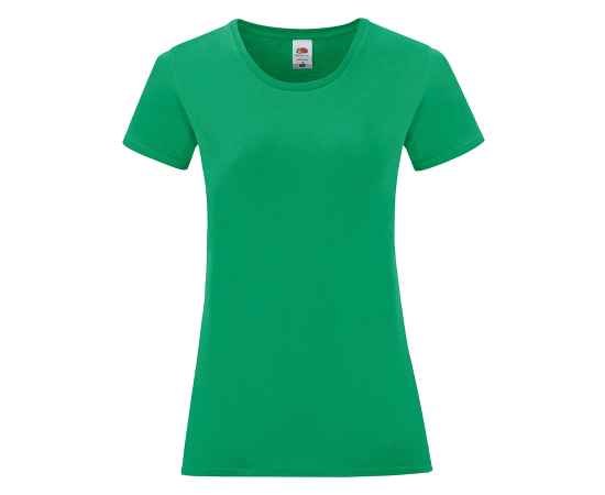 Футболка 'Ladies Iconic', зеленый, S, 100% хлопок, 150г/м2, Цвет: зеленый, Размер: S