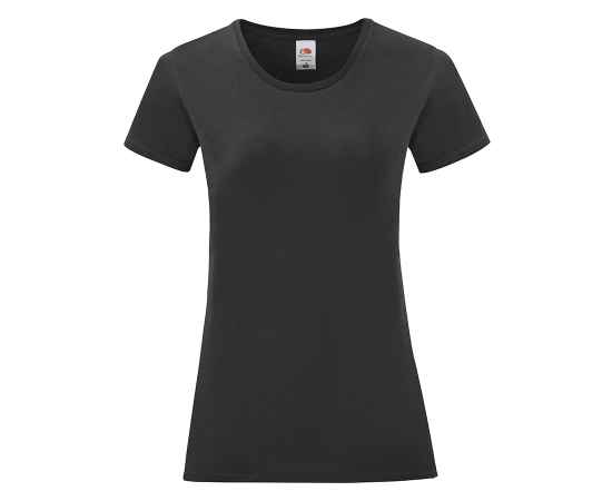 Футболка 'Ladies Iconic', черный, XL, 100% хлопок, 150 г/м2, Цвет: Чёрный, Размер: XL