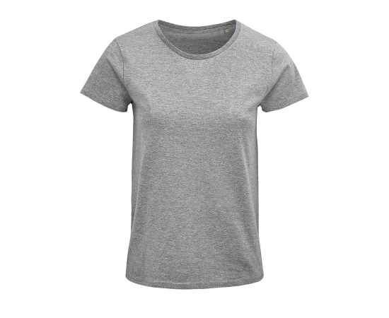 Футболка женская 'CRUSADER WOMEN', серый меланж, XL, 100% органический хлопок, 150 г/м2