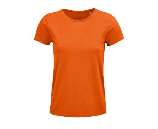 Футболка женская 'CRUSADER WOMEN', оранжевый, M, 100% органический хлопок, 150 г/м2