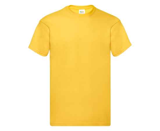 Футболка мужская 'Original Full Cut T', желтый_S, 100% х/б, 145 г/м2, Цвет: желтый, Размер: S