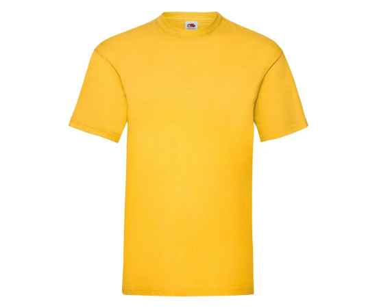 Футболка мужская VALUEWEIGHT T 165, желтый_S, 100% хлопок, Цвет: желтый, Размер: M