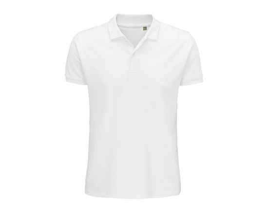 Рубашка поло мужская PLANET MEN, белый, S, 100% органический хлопок, 170 г/м2 HG_703566.102/S, Цвет: белый, Размер: M