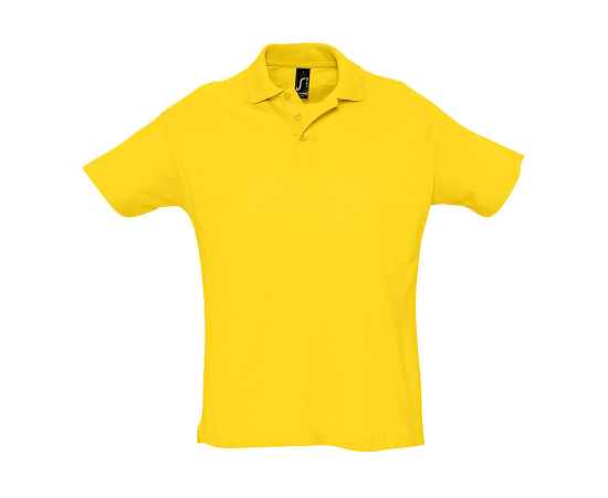 Рубашка поло мужская SUMMER II, солнечно-желтый_2XL, 100% х/б, 170г/м2 HG_711342.301/2XL, Цвет: желтый, Размер: 2XL