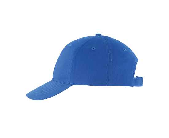 Бейсболка мужская 'SOLAR', 6 клиньев, застежка на липучке, ярко-синий, 100% хлопок, 180 г/м2, Цвет: ярко-синий