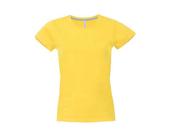 Футболка женская 'California Lady', желтый, S, 100% хлопок, 150 г/м2, Цвет: желтый, Размер: S