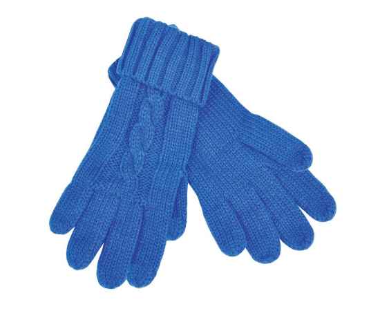 Перчатки  сенсорные 'Irish', синий_М, 100% акрил, Цвет: синий