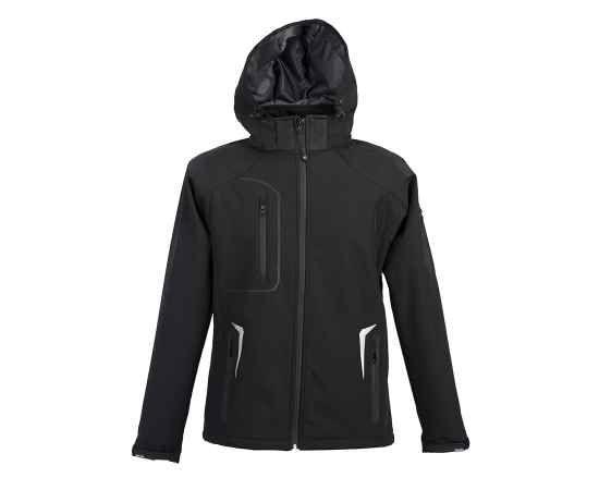 Куртка мужская 'ARTIC', чёрный, M, 97% полиэстер, 3% эластан,  320 г/м2, Цвет: Чёрный, Размер: M