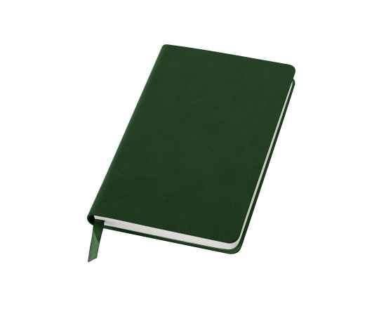 Бизнес-блокнот 'Funky', 90*140 мм, зеленый, серый форзац, мягкая обложка, в клетку, Цвет: зеленый, серый