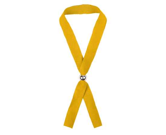 Промо-браслет MENDOL, 34,5х1,2см, желтый, полиэстер, Цвет: желтый