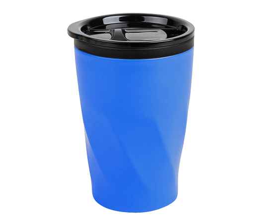 Термокружка BASIC, 350 мл, синий, металл/пластик, Цвет: синий