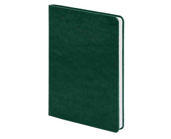 Ежедневник недатированный Duncan, А5,  темно-зеленый, белый блок, Цвет: Тёмно-зелёный