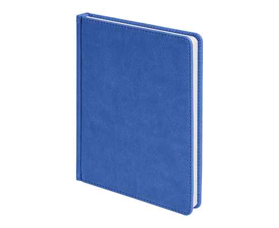 Ежедневник недатированный Bliss, А5,  синий, белый блок, без обреза, Цвет: синий