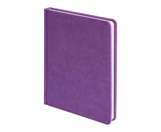 Ежедневник недатированный Bliss, А5,  фиолетовый, белый блок, без обреза, Цвет: фиолетовый