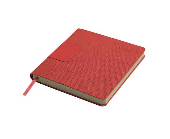 Ежедневник недатированный Scotty, А5-,  красный, кремовый блок, без обреза, Цвет: красный