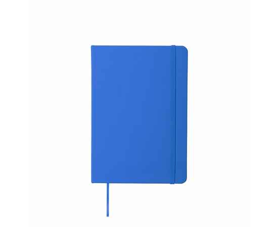 Блокнот для записей KIOTO, с антибактериальным покрытием, формат A5, ПУ, 14.7 x 21 x 1.5 см, синий, Цвет: синий