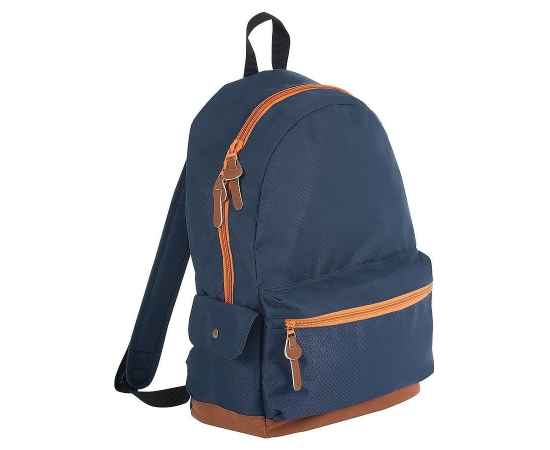Рюкзак 'PULSE', синий/оранжевый, полиестер  600D, 42х30х13 см, V16 литров, Цвет: синий