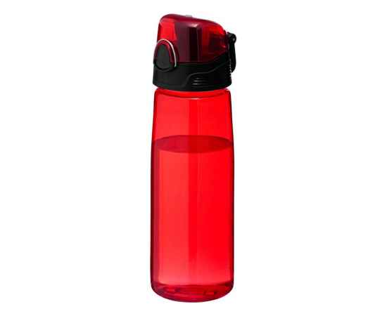 Бутылка для воды FLASK, 800 мл, 25,2х7,7см, красный, пластик, Цвет: красный