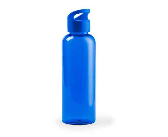 Бутылка для воды LIQUID, 500 мл, 22х6,5см, синий, пластик rPET, Цвет: синий
