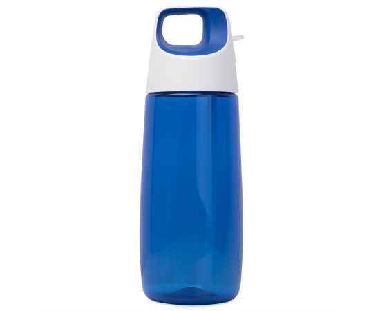 Бутылка для воды TUBE, 700 мл, 24х8см, синий, пластик rPET, Цвет: синий