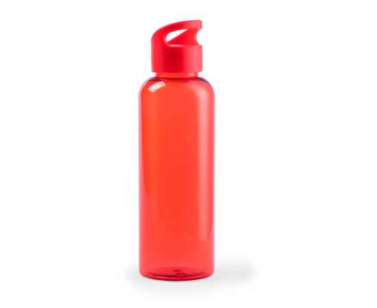 Бутылка для воды LIQUID, 500 мл, 22х6,5см, красный, пластик rPET, Цвет: красный