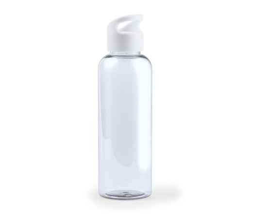 Бутылка для воды PRULER, белый, 22х6,5см, 530 мл, тритан, Цвет: белый