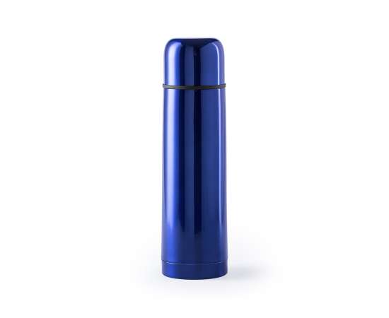 Термос вакуумный TANCHER, синий, 500мл, 24,5х7см,нержавеющая сталь, Цвет: синий