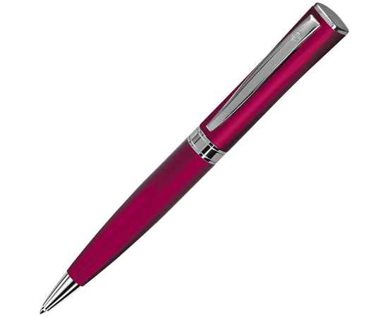 WIZARD, ручка шариковая, красный/хром, металл, Цвет: красный, серебристый