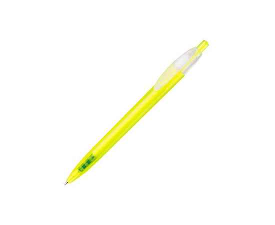 X-1 FROST, ручка шариковая, фростированный желтый, пластик, Цвет: желтый