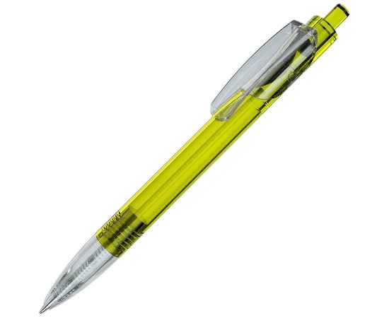 TRIS LX, ручка шариковая, прозрачный желтый/прозрачный белый, пластик, Цвет: желтый