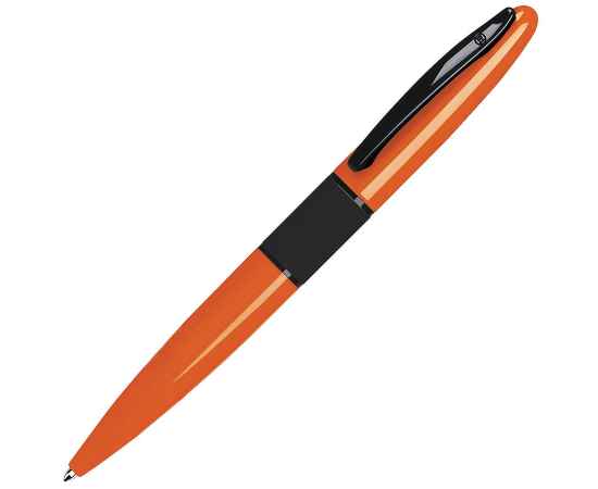 STREETRACER, ручка шариковая, оранжевый/черный, металл, Цвет: оранжевый