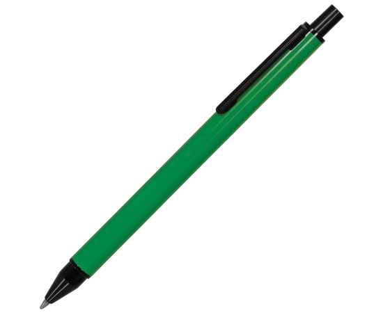 IMPRESS, ручка шариковая, зеленый/черный, металл, Цвет: зеленый, черный